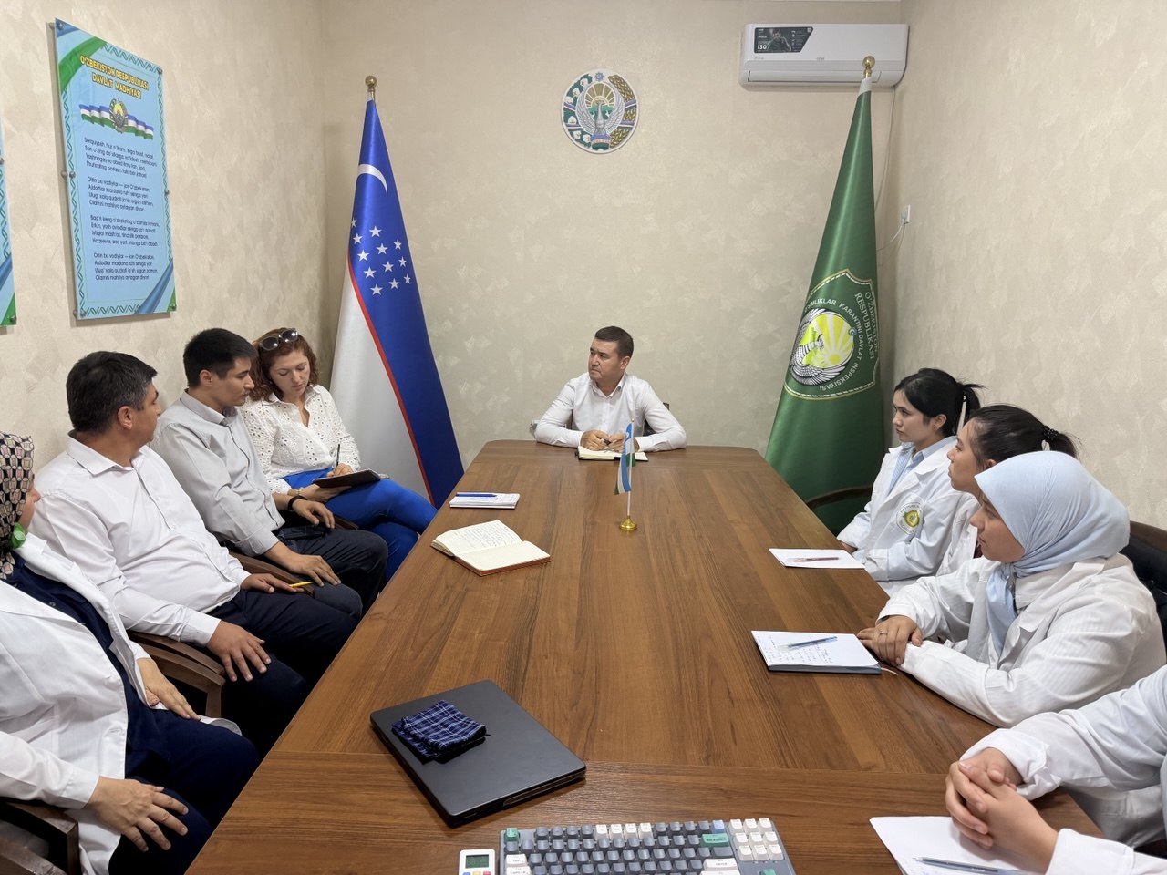 🤝 FAO vakili “Biosifat” respublika markazida