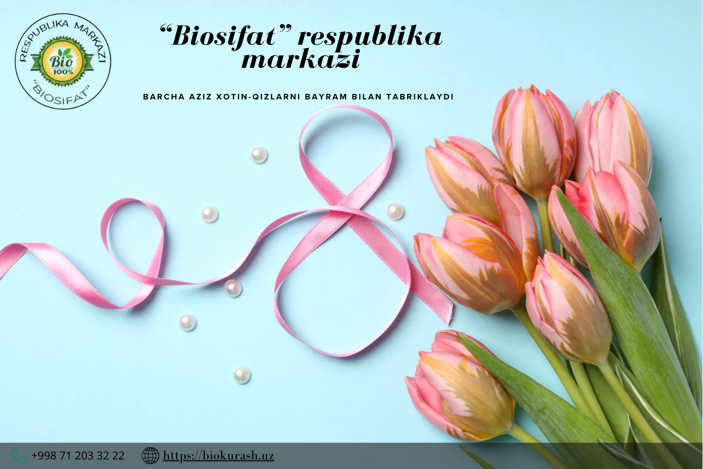 🌹 8-mart – Xalqaro xotin-qizlar kuni