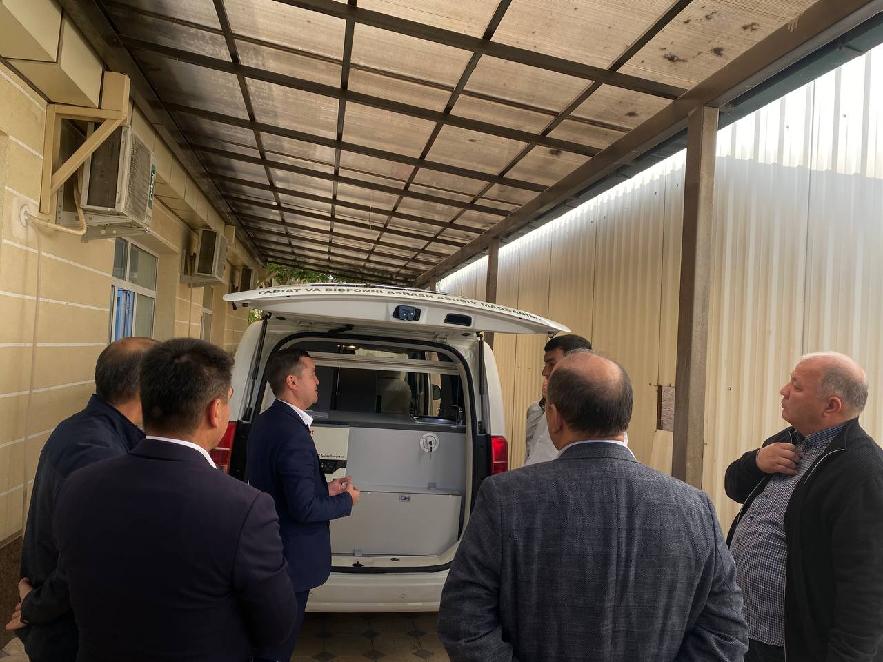 Turkmaniston tomonidan kelgan mutaxassislar tashrifi