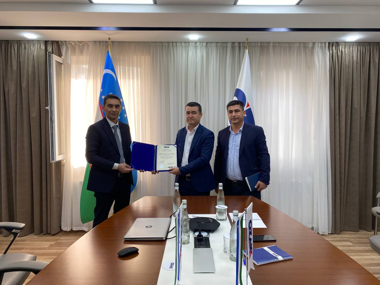 Akkredatsiya guvohnomasini topshirish marosimi