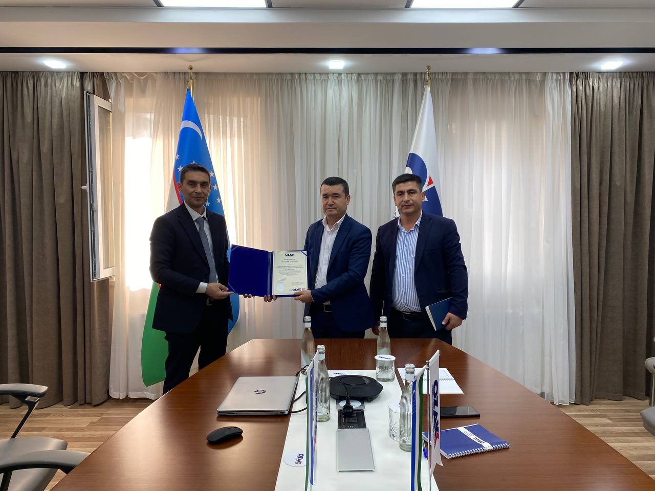 Akkredatsiya guvohnomasini topshirish marosimi